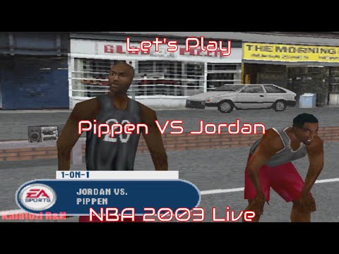 Let's Play NBA Live 2003 ჯორდანი Vs პიპენი